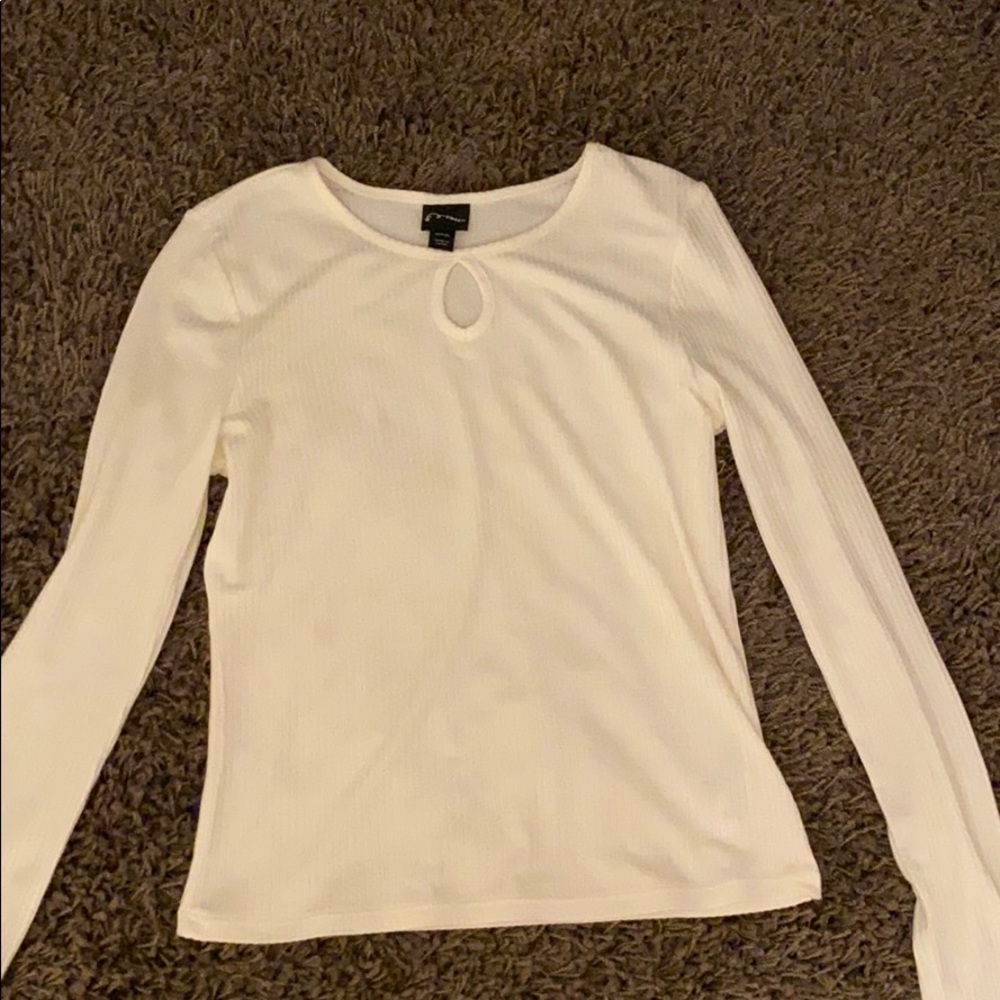LONG WHITE TEE